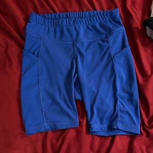 Blue Athletic Shorts